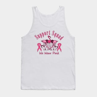 Lispe Flamingo Pink Breast Cancer Awareness Tank Top